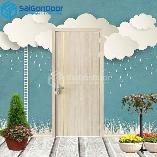 Cửa Nhựa Gỗ Composite P1R2 2-CP-SGD