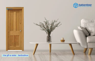 Cửa gỗ tự nhiên ít bị ảnh hưởng bởi nhiệt đô
