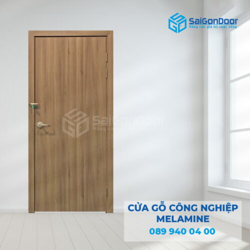 Cửa Gỗ Công Nghiệp SGD Melamine P1-2-SGD