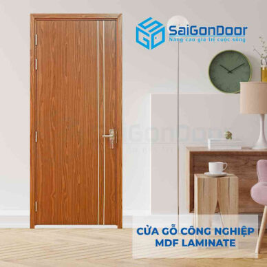Thi công, báo giá cửa gỗ MDF Laminate tại huyện Cần Giờ