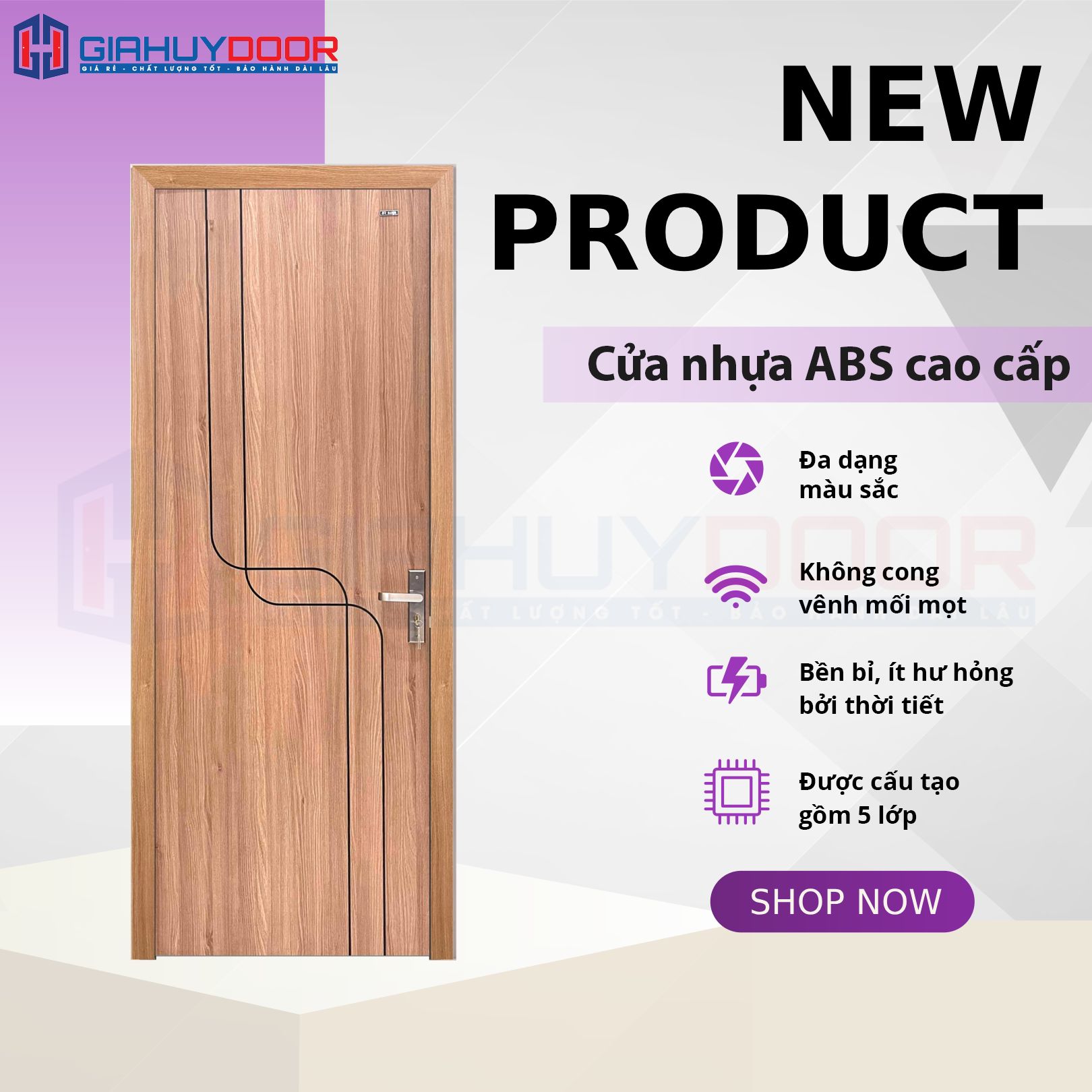CỬA NHỰA GIAHUYDOOR – SỰ LỰA CHỌN THÔNG MINH CỦA NGƯỜI TIÊU DÙNG CỬA NHỰA GIAHUYDOOR – SỰ LỰA CHỌN THÔNG MINH CỦA NGƯỜI TIÊU DÙNG