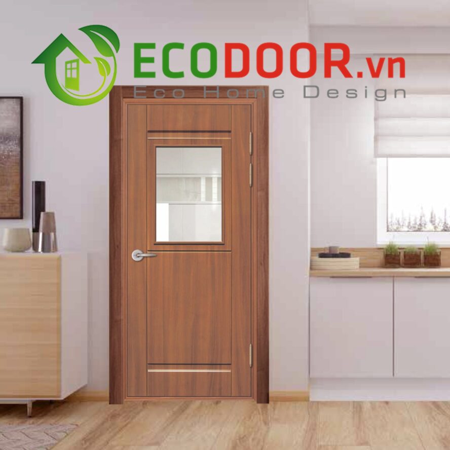 Cửa nhựa ABS Hàn Quốc ô kính KOS.203 - MT104