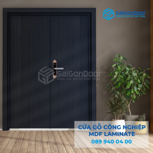 Cửa Gỗ Công Nghiệp MDF Laminate 2P1-SGD