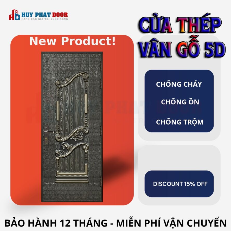 TÌM HIỂU BÁO GIÁ CỬA THÉP VÂN GỖ HUYPHATDOOR VÀ NHỮNG LỢI ÍCH KHI SỞ HỮU