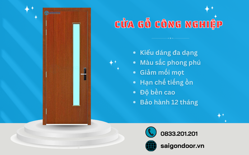 Cửa gỗ công nghiệp - Lựa chọn hoàn hảo cho không gian hiện đại (6)