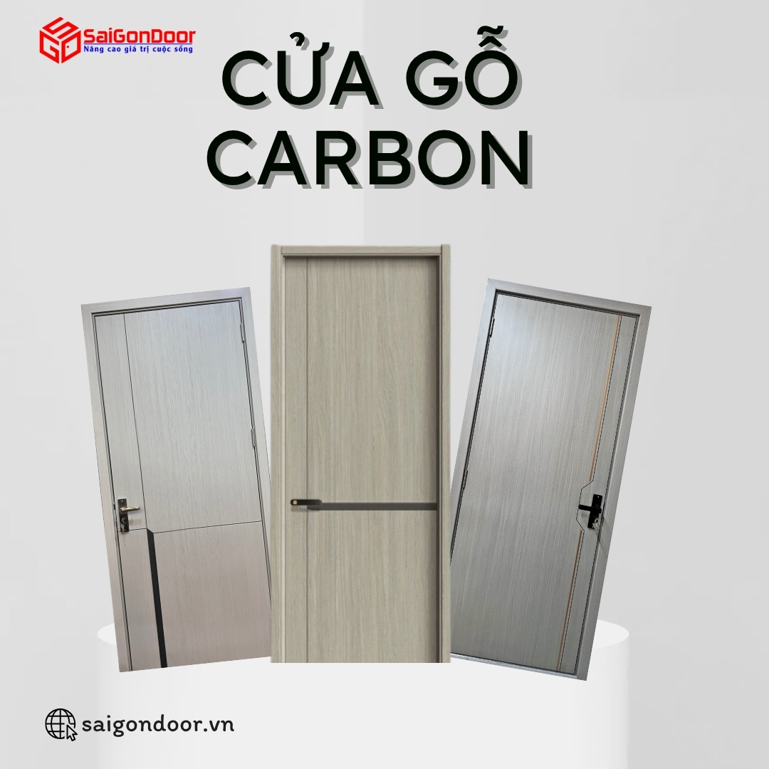 Lý do cửa gỗ carbon được ưa chuộng gần đây