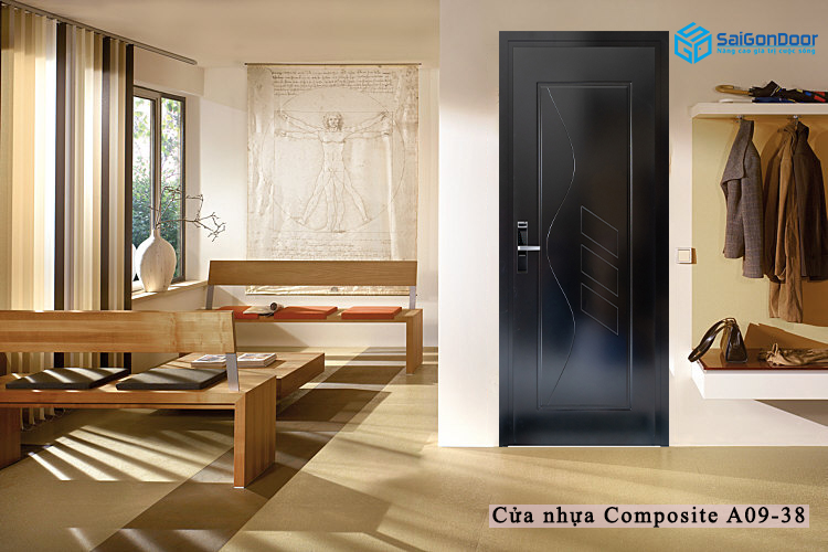 Cửa nhựa gỗ Composite Sungyu bảng màu phong phú