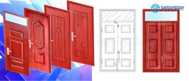 CỬA THÉP VÂN GỖ NGĂN CHÁY - LỰA CHỌN HOÀN HẢO NĂM 2021
