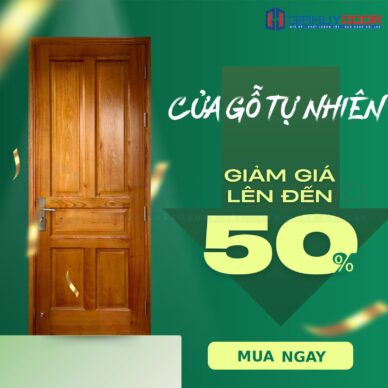 CỬA GỖ CHỊU NƯỚC GIAHUYDOOR – BỀN ĐẸP THEO THỜI GIAN