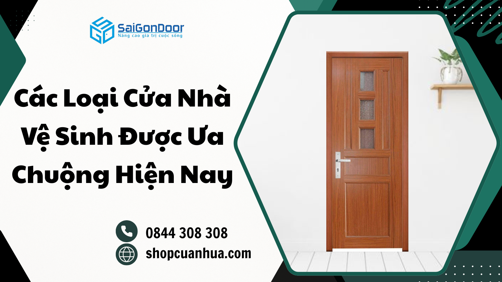Các Loại Cửa Nhà Vệ Sinh Được Ưa Chuộng Hiện Nay