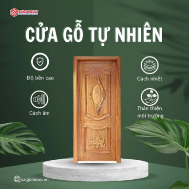Cửa Gỗ Tự Nhiên – Sự Đầu Tư Xứng Tầm Cho Không Gian Sống Đẳng Cấp
