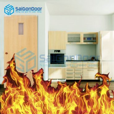 Cửa nhựa chậm cháy