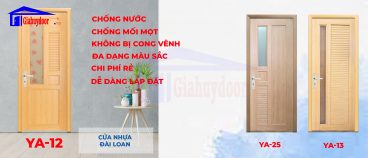 CỬA NHỰA GIẢ GỖ GIÁ RẺ CHẤT LƯỢNG VƯỢT THỜI GIAN