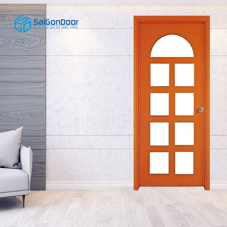 Cửa gỗ công nghiệp rẻ hơn rất nhiều so với dòng cửa gỗ tự nhiên