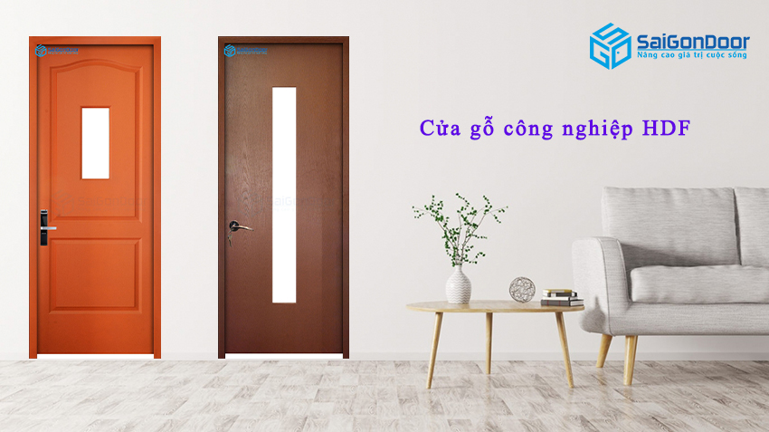Cửa gỗ công nghiệp HDF