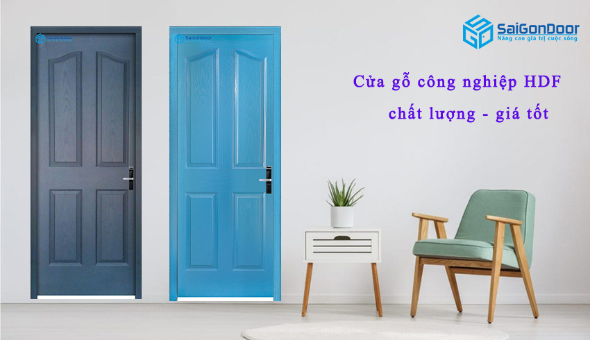 Cửa gỗ công nghiệp HDF