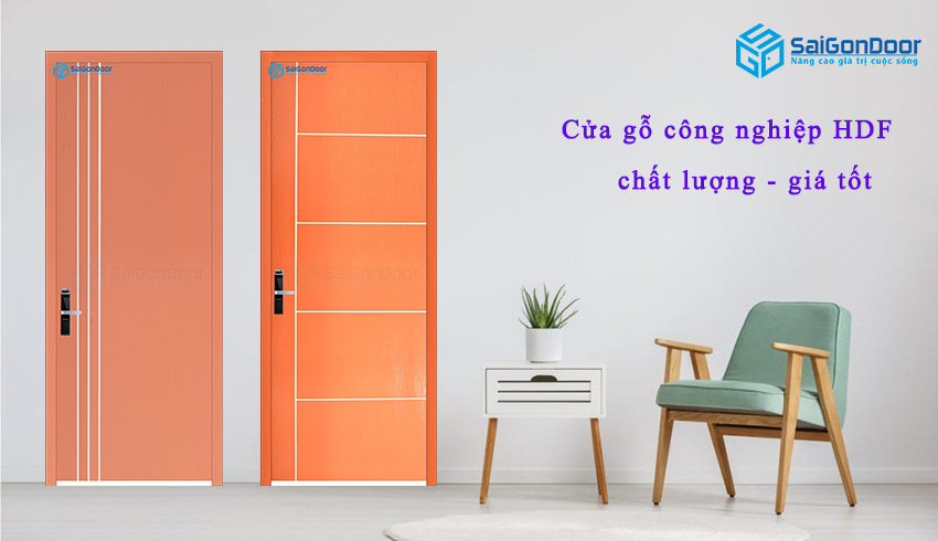 Cửa gỗ công nghiệp HDF