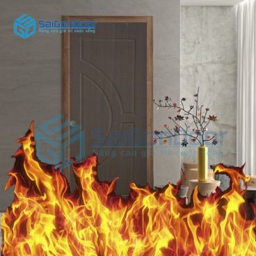 Cửa nhựa chậm cháy cửa nhựa Composite