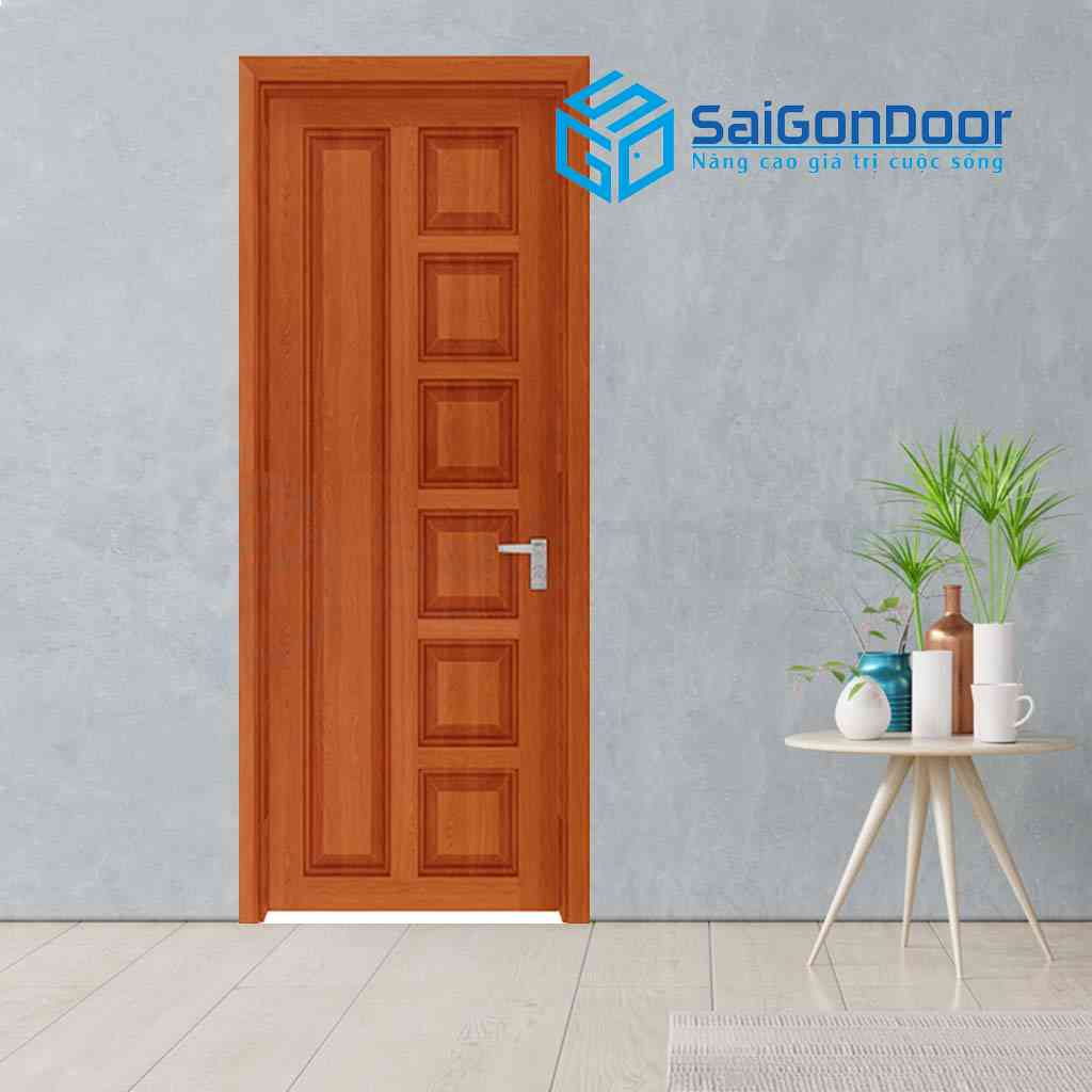 Cửa nhựa gỗ Composite 6B