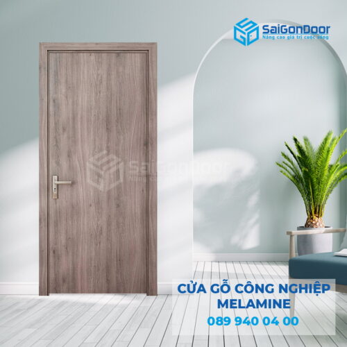 Cửa Gỗ HDF Melammine P1-2-SGD