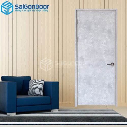 Cửa Gỗ Chống Cháy MDF Melamine P1 van kem-a-SGD