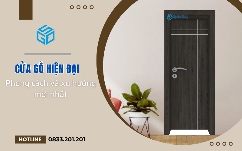 Khám phá cửa gỗ hiện đại – Phong cách và xu hướng mới nhất (2)