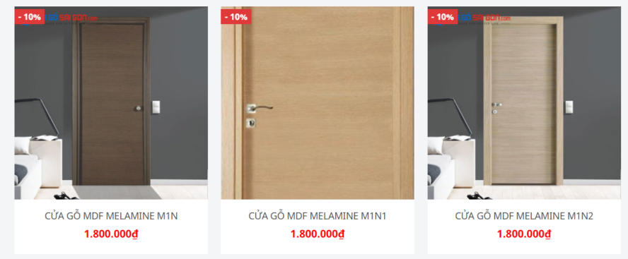 CỬA MELAMINE 