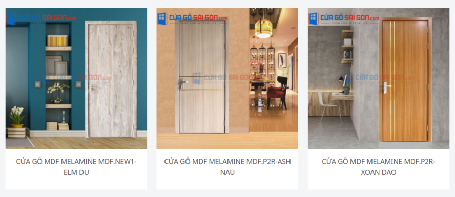 CỬA MELAMINE