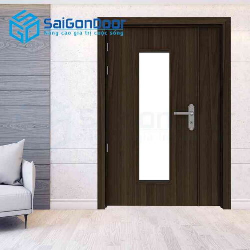 Cửa Gỗ HDF Laminate 2P1G1