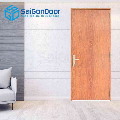 Cửa Thép Chống Cháy P1 van Gỗ