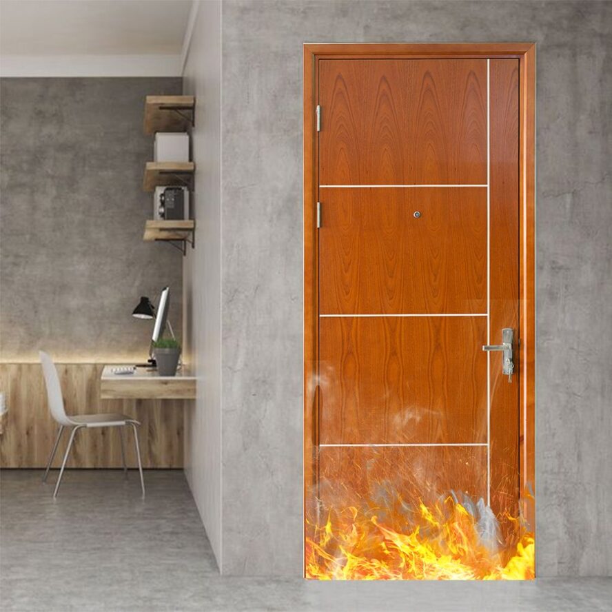 Cửa gỗ chống cháy - SaiGonDoor