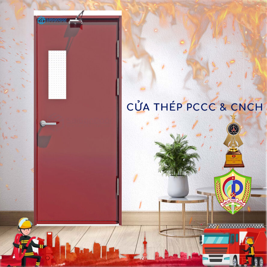 Cửa thép chống cháy SaiGonDoor