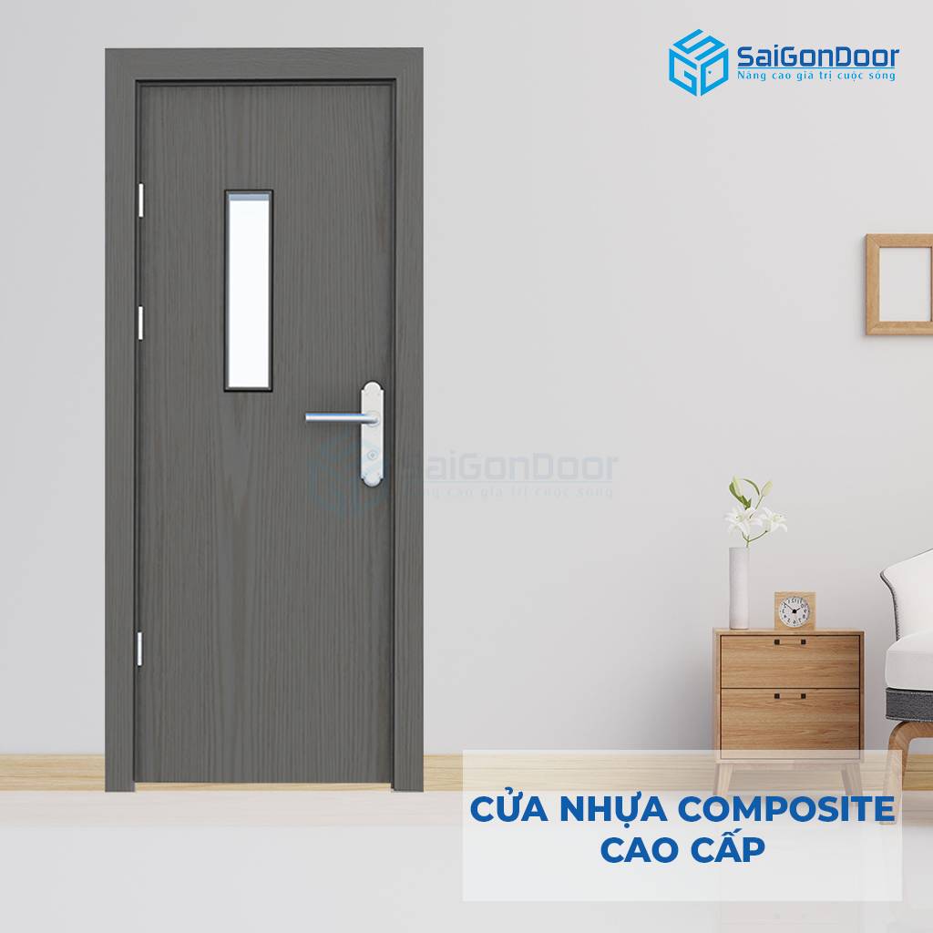 Cửa thông phòng - Cửa nhựa Composite