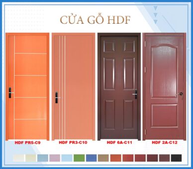 Cửa gỗ HDF tại SaiGonDoor