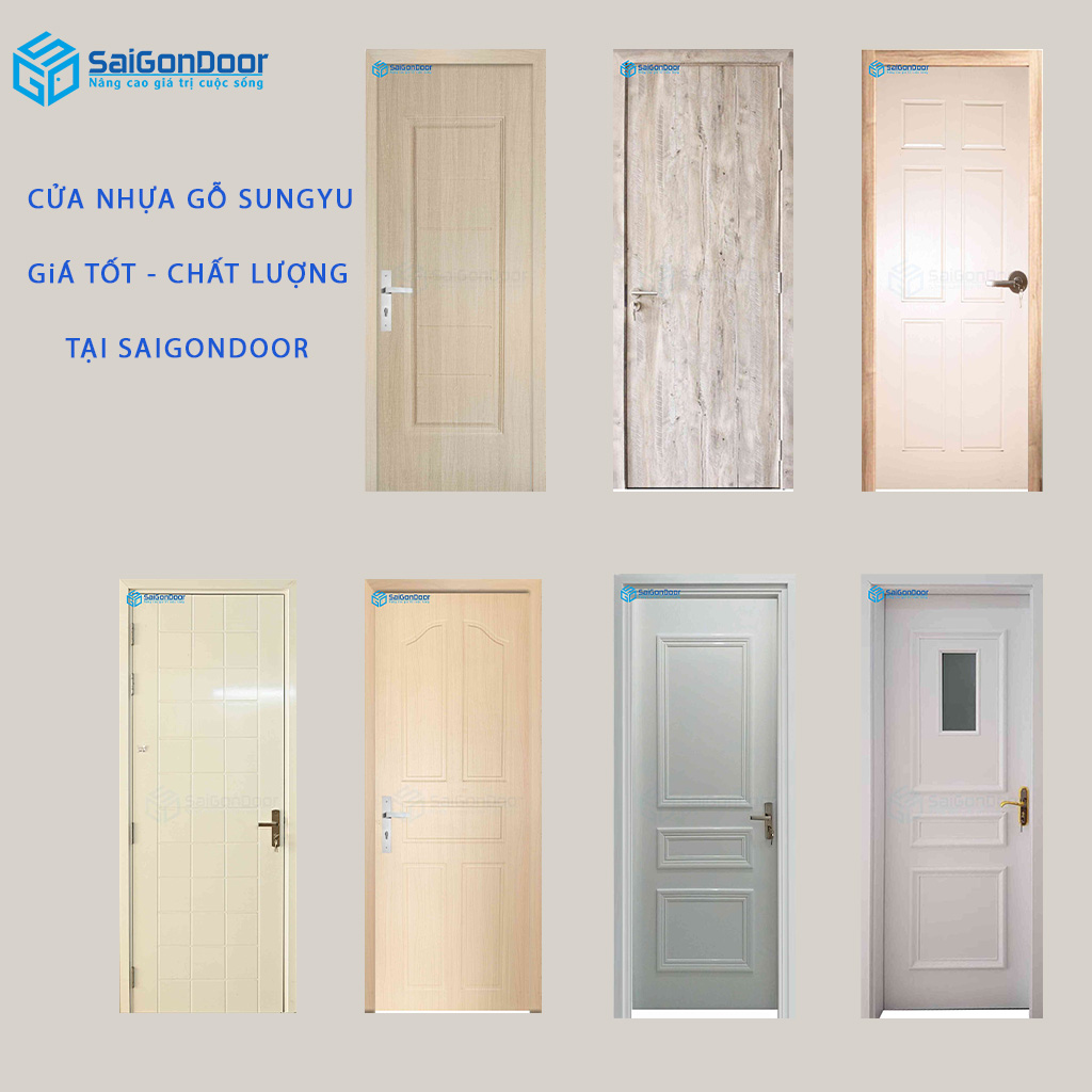 Cửa nhựa gỗ Sungyu tại SaiGonDoor