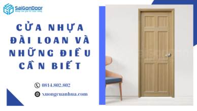 Cửa Nhựa Đài Loan Và Những Điều Cần Biết