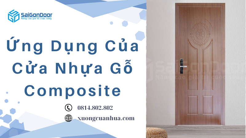 Ứng dụng của cửa nhựa gỗ Composite