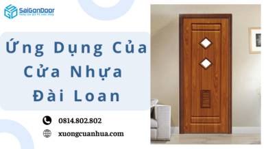 Ứng Dụng Của Cửa Nhựa Đài Loan