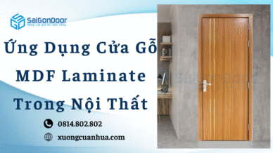 Ứng Dụng Cửa Gỗ MDF Laminate Trong Nội Thất