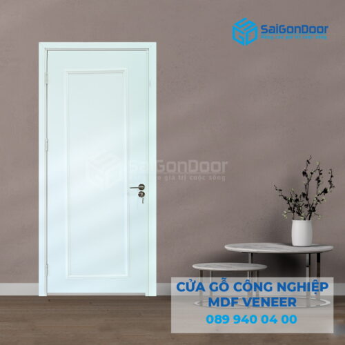 Cửa Gỗ MDF veneer 1PN-SGD
