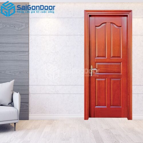 Cửa Gỗ Tự Nhiên 5A Căm Xe-GTN-SGD