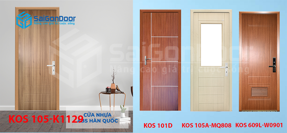 Cửa nhựa ABS Hàn Quốc cao cấp