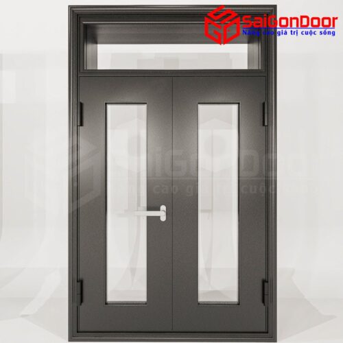 Cửa Nhôm Vân Gỗ SGD-CNVG-66