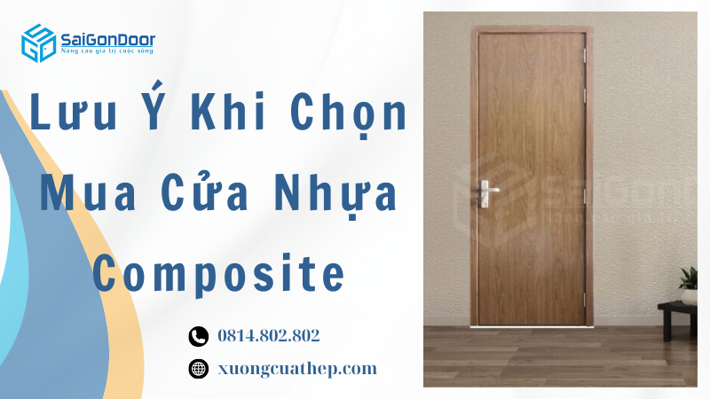 Lưu Ý Khi Chọn Mua Cửa Nhựa Composite