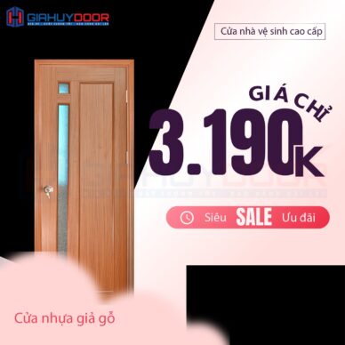CỬA NHỰA ĐÀI LOAN GIAHUYDOOR – GIẢI PHÁP TIẾT KIỆM VÀ BỀN BỈ