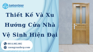 Thiết Kế Và Xu Hướng Cửa Nhà Vệ Sinh Hiện Đại