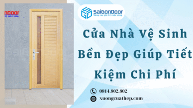 Cửa Nhà Vệ Sinh Bền Đẹp Giúp Tiết Kiệm Chi Phí
