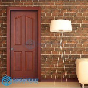 Cửa gỗ HDF Veneer 2A-CAM XE DEN