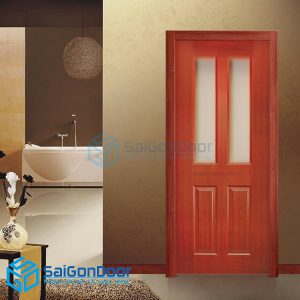 Cửa gỗ HDF Veneer SGD P4A2G-Camxe
