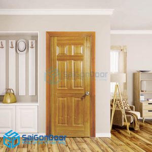 Cửa gỗ HDF Veneer SGD 6A-Taek